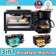 XIAOMI 三合一早餐机3 in 1 Breakfast Maker Multi-Function Electric Oven Breakfast Machine  Toaster Coffee M