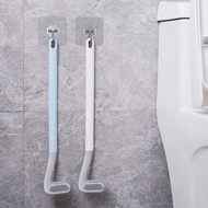 Smart toilet Brush With Durable Silicone Material, Clean Every Corner Of The toilet, Bathroom With Hook