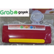 TRAVELMATE VACUUM SEALER / WET VACUUM PACKAGING SINBO DZ300/SE/GUARANTEE/GOJEK SPECIAL