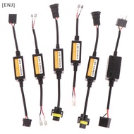 [ENJ] LED Canbus Decoder Car Headlights Error Free Resistor H1 H3 H4 H7 H9 H11 Adapter Warning Cance