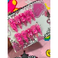 Y2K Japanese cute vintage Kitty handmade wearable nails