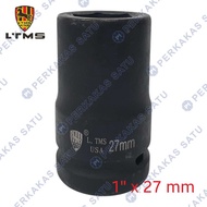 MATA IMPACT SOCKET BIT 1" X 27 MM LTMS IMPACT SOCKET 1 INCH 27MM SOK SHOCK