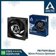 ARCTIC P8 PWM Black/Black Single Pack Fan | 80mm 8cm