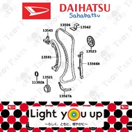 (9pc) Original Daihatsu Timing Chain Kit Set 13506-97401 Perodua Kembara DVVT Myvi 1.3 Toyota Avanza 1.3 F601 K3-VE K3DE