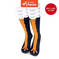 Hype 3/4 DryFit Socks for Gym and Cycling with Crow's Feet Pattern  Stokin Hype 3/4 DryFit/Gym/Cycli