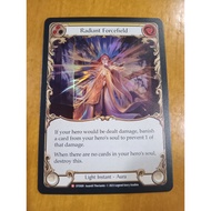 FAB RF Radiant Forcefield Rainbow Majestic Dusk till Dawn Flesh and Blood TCG Light Instant Aura DTD