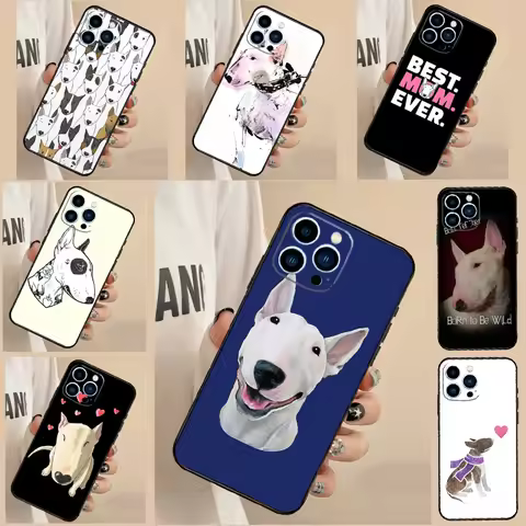 English Bull Terrier Dog For Huawei Nova 5T 9 10 SE 7i 8i 11i 12i Y73 Y90 Y70 Y72 Y61 Y91 P60 Pro P4