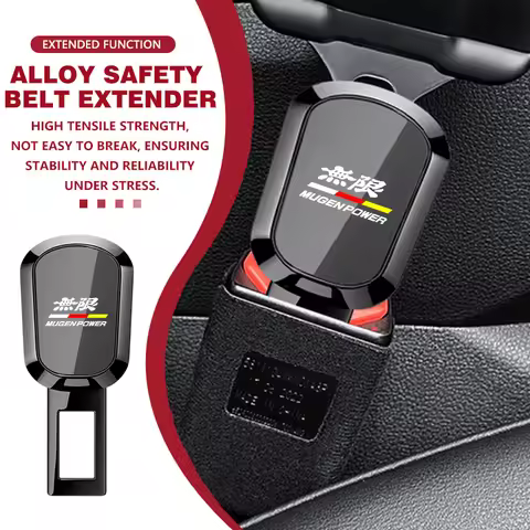 For Honda Car Seat Belt Buckle Extension Clip Auto Safety Strap Extender Insight Vezel CRV Odyssey P
