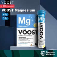 [Local Delivery] VOOST Magnesium Effervescent Vitamin Supplement (Support Muscle Health) 20 / 60 Cou