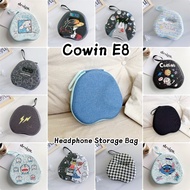 【imamura】For Cowin E8 Headphone Case  Cartoon Cute Headset Earpads Storage Bag Casing Box