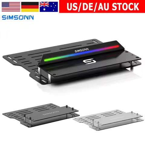 SIMSONN Simracing Pedals Mounting Base Plate for Plus X /PRO X Ultra Sim Racing Simulator Pedal Driv
