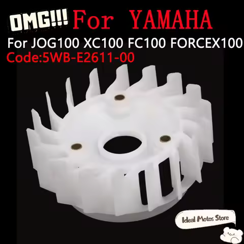 For Yamaha JOG100 XC100 FC100 FORCEX100 Motorcycle Engine Cooling Fan 5WB-E2611-00 OEM Replacement H