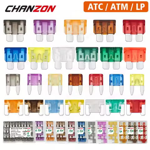 10/50pcs Car Auto Blade Truck Fuse ATC ATO Standard ATM LP Mini Micro 2 3 5 7.5 10 15 20 25 30 35 40