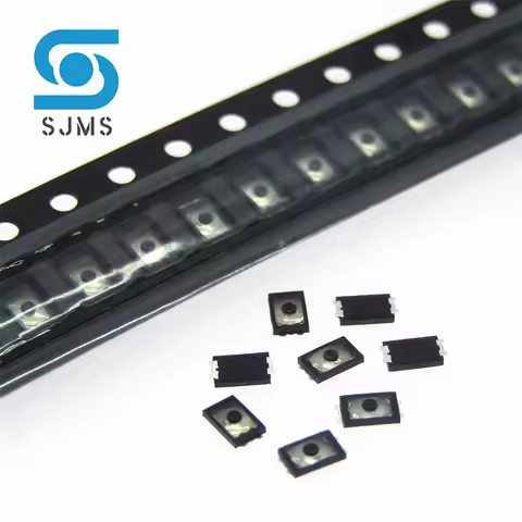 50PCS 2x3x0.6 H 2*3 Super Mini Small Micro Tactile Push Button Switch 2x3x0.6mm SMD 2Pin Mini Thin T