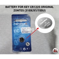BATTERY FOR KEY CR1225 ORIGINAL ZONTES ZT310X 2019/ ZT310-X1/ ZT155U)