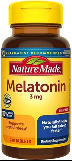 Nature Made Melatonin褪黑激素3 毫克,幫助睡眠, 240粒
