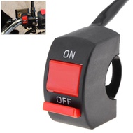 12V-24V Motorcycle Handlebar Switch ON-OFF Button Headlight Flame Rollout