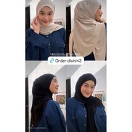 Instant Square Instant Hijab/ Square Oval Instant Jersey Hijab Instant Bawal/ Instant Pashmina/ Inst