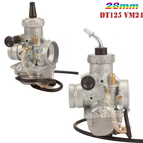 Motorcycle PZ28 VM24 28mm Carburetor For Yamaha DT175 MX DT 175 MX TZR125 DT125 RX RM85 Monoshock Mo