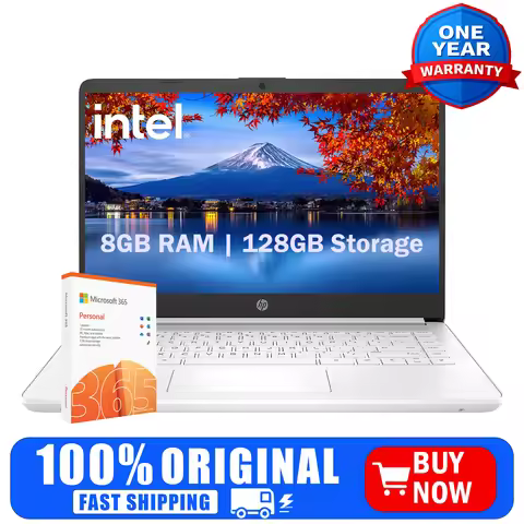 HP 14-inch Business Notebook, Intel Celeron N4120, 16GB RAM, 320GB Storage (64GB eMMC + 256GB SD), W