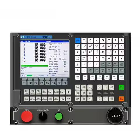 998TT 6 Axis CNC Controller Dual Channels Servo Turning Lathe Retrofit CNC Swiss Lathe Machine Syste