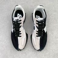 Foot Locker x New Balance 327 跑步鞋 黑白