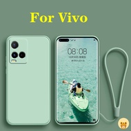 casing Vivo Y21 Case Y33S Y20 Y11 Y20i Y15S S1 Pro V11 V11i Y50 Y30 Y91C Y15A Y20S Y12S Y12A Y12 Y15 Y17 V15 V20 Pro Y83 Y81i Y19 V9 Y85 fashion simple mobile phone case soft shell