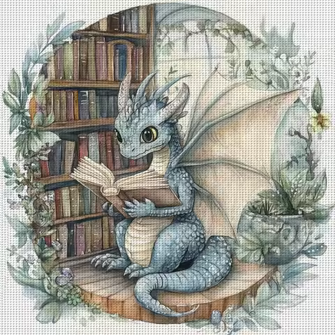 1 set of 40x40cm-15.7x15.7-inch，11CT/14CT printed fabric cross stitch DIY kit, large size, gift set