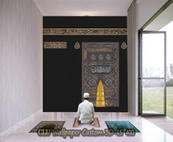 Terbaru wallpaper custom visual 3D series tema kabah mekkah, wallpaper 3d islami dominan meninggi