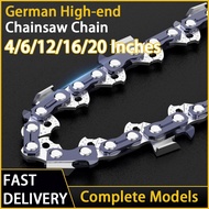 4/6/12/16/20 inches Universal Chainsaw Saw Chain Replacement For Cutting Lumber Woodworking Tool