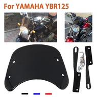 Windshield Windscreen For Yamaha YBR125 YBR125K YBR 125 K G 125K 125cc YBR125G Retro Wind Screen Def