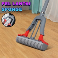 Automatic Squeeze Sponge Floor Mop PVA Sponge Mop Clip Type Floor Mop Floor Cleaner ZK-22