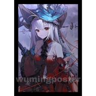 Animation Heridy Arknights Skadi (arknights) Poster medium banner framed