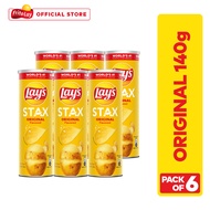 Lay's Stax Potato Chips 140g - Pack of 6