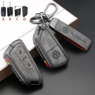 Zinc Alloy Car Remote Key Case For Volkswagen Lavida Polo Tiguan l Discovery Song Test Yue X Range R