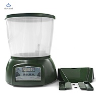 Clearance price Automatic Pond Fish Feeder Fish Food Dispenser Digital Aquarium Timer Feeder with LC