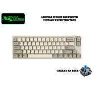 Leopold FC660M BT Vintage White Two-Tone Bluetooth Compact Mechanical Keyboard (Cherry Mx Switches)