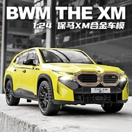 1:24 BMW XM Car Model Artificial Alloy Car Model Off-Road Vehicle SUV Boy Collection Garage Kits Ornaments Gift