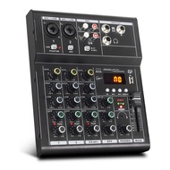 Small 4-Channel 6-Channel 8-Channel Mixer Stage Reverberation usb Mini Mixer 11.9 HT