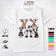 Áo Thun Trẻ Em 99 NIGHTS IN THE FOREST Vải Poly Thái Mặc Mát và Dầy Dặn Có Size Trẻ Em Và Người Lớn