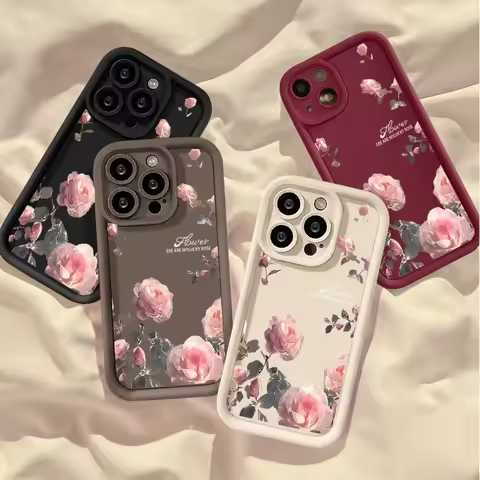 Rose Flowers Phone Case For Huawei Honor 90 200 300 400 Lite Pro 8X X9 X7 X9C Smart 10i Magic 6 5 PR