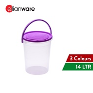 Elianware Rice Container Food Storage Box with Handle (14L)