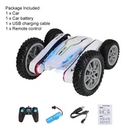 LKH Vortex 898A 2.4G Double Side Body RC Stunt Car 360 Spin Anti-collision LED Light Remote Control 