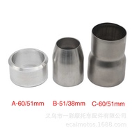 Motorcycle Modified Exhaust Pipe Adapter 51mm to 60mm 51 to 38GP Muffler Universal Reducer Joint