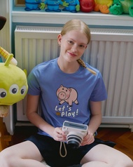 Womens Comfort Jersey Printed T-shirt (Toy Story) 05395260001 เสื้อยืดผู้หญิง เสื้อจิออดาโน