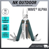 Leatherman Wave Alpha Multitool (Cascadia Green G10 Handle)