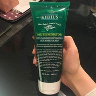 Kiehl's Oil Eliminator Deep Cleansing Exfoliating Face Wash 200 ml เจลล้างหน้าผู้ชาย  โฟมล้างหน้าผู้ชาย
