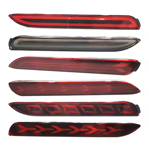 Car LED Rear Bumper Reflector Brake lamp For Toyota RAV4 Harrier Sienna EZ Alphard Aygo Mark X Lexus
