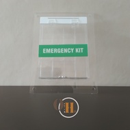 Acrylic Emergency Kit - Emergency Kit Box
