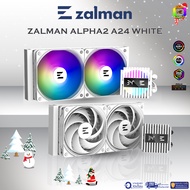 BONMECOM2 / ชุดน้ำปิด 2 ตอน ZALMAN ALPHA2 A24 (Color WHITE & BLACK)